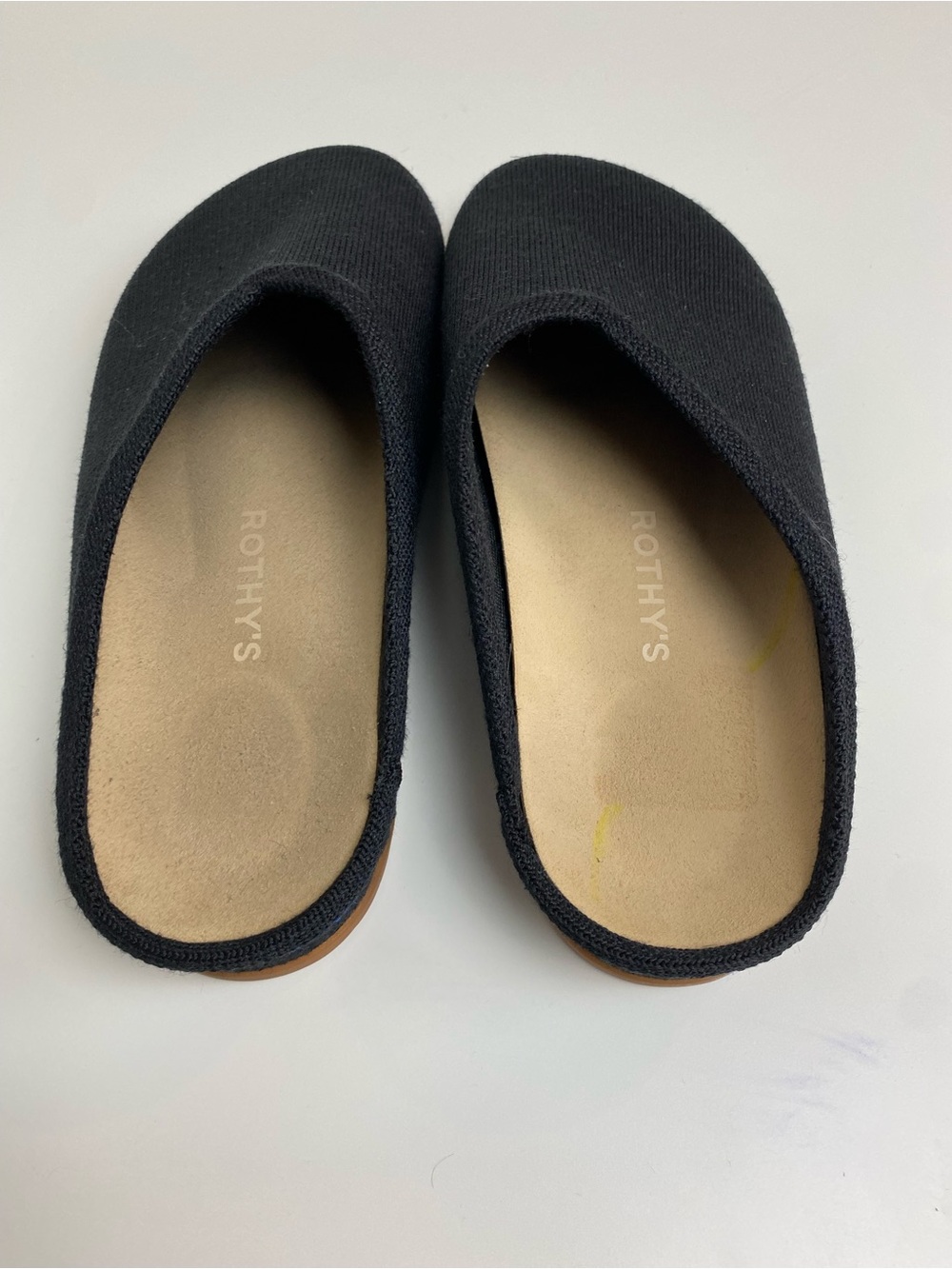 Rothys Casual Clog Black Sz 9 - Picture 3 of 8